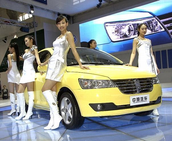 Girls Auto China 2008. Photo: UnitedPictures